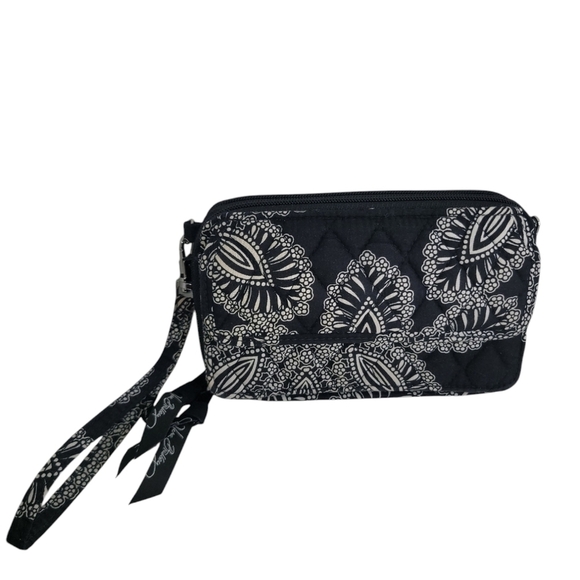 Vera Bradley TRAVEL WALLET in BLANCO BOUQUET Pattern - Picture 1 of 8